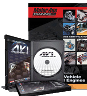 ASE A5, Automotive Brakes Motorage Test Prep DVD + Manual