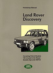 1994 on Down to first model year of Land Rover Discovery Workshop Manual