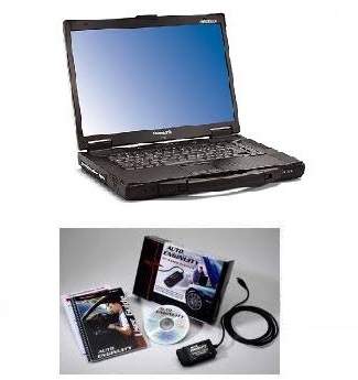 Auto Enginuity SP06 All ASIAN Cars & Trucks OBD-II Software Bundle & Panasonic Toughbook CF-53 Laptop