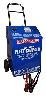 Associated Heavy Duty Fleet Charger: 6/12/24V - 70/65/30A