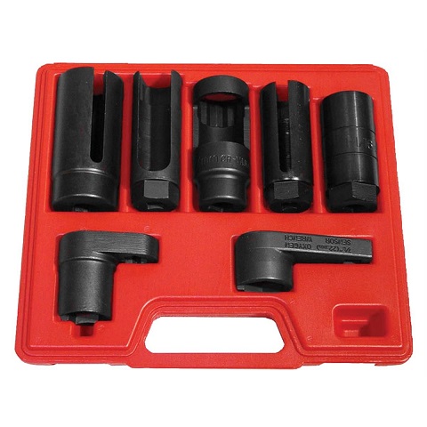 Astro Pneumatic 7-Piece Sensor & Sending Unit Socket Set w/ Case