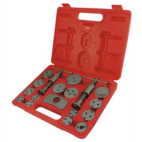 Astro Pneumatic 18-Piece Brake Caliper Wind-Back Tool Set w/ Case