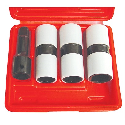 Astro Pneumatic 3-Piece 1/2'' Drive Thin Wall Flip Impact Socket Set