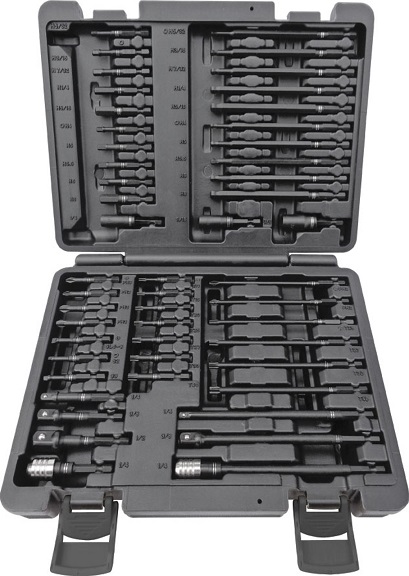 ATD Tools 50-Piece Torsion Impact Bit Set w/ Case