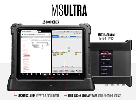 Autel MaxiSys ULTRA Diagnostic Tablet w/ Dock & VCMI