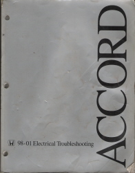 1998 - 2001 Honda Accord Electrical Troubleshooting Manual