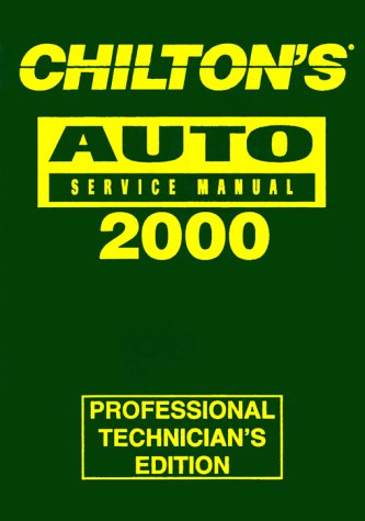 1996 - 2000 Chilton's Auto Service Manual, Shop Edition