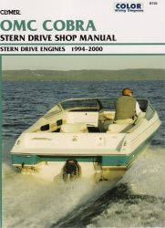 1994 - 2000 OMC Cobra SX & DP-S Duo Prop Stern Drive Clymer Repair Manual
