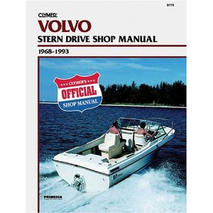 1968 - 1993 Volvo Stern Drive Clymer Shop Repair Manual