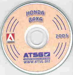 Honda Accord BAXA, Prelude M6HA 1998 & Up Rebuild Manual on CD-ROM
