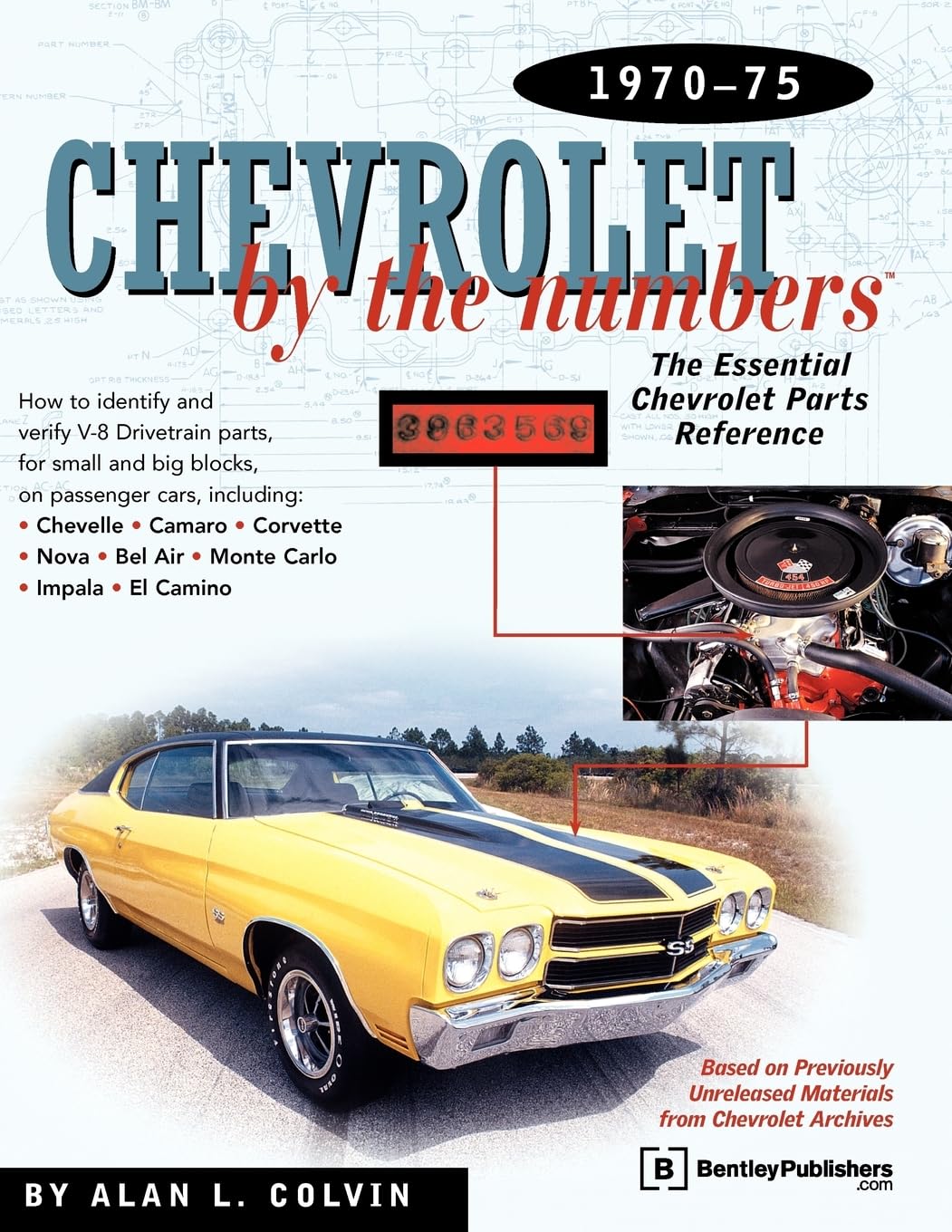 Chevrolet By the Numbers 1970-75: How to Identify and Verify All V-8 Drivetrain Parts