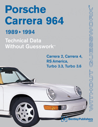 1989 - 1994 Porsche 911 Carrera (964) Technical Data Manual