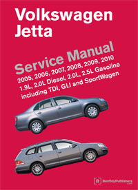 2005 - 2010 Volkswagen Jetta Official Factory Repair Manual