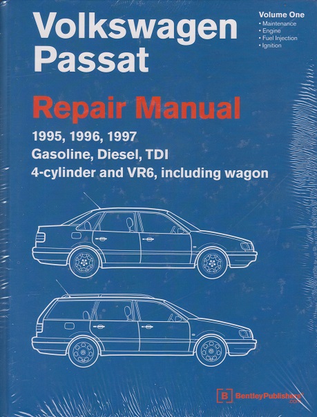 1995 - 1997 Volkswagen Passat (B4) Factory Service Manual - 2 Vol. Set