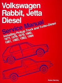 1977 - 1984 VW Diesel Rabbit, Pickup & Jetta Official Factory Repair Manual