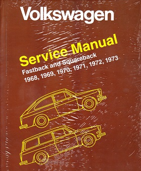 1968 - 1973 Volkswagen Fastback & Squareback (Type 3) Factory Service Manual