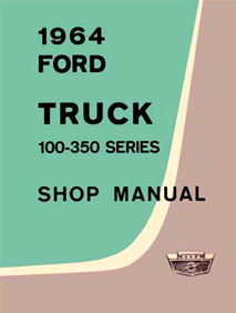 1964 Ford F-100 - F-350 Truck Factory Shop Manual CD-ROM