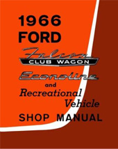 1966 Ford Econoline Factory Shop Manual CD-ROM
