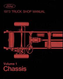 1973 Ford Truck Factory Shop Manual CD-ROM