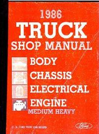 1986 Ford Medium & Heavy Duty Trucks Factory Shop Manual CD-ROM