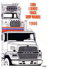 1986 Ford L-Series Truck Factory Shop Manual CD-Rom
