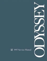 1997 Honda Odyssey Factory Service Manual on CD-ROM