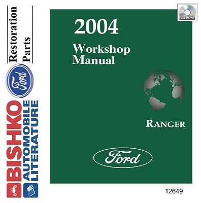 2004 Ford Ranger Factory Service Manual Reproduction - CD-ROM