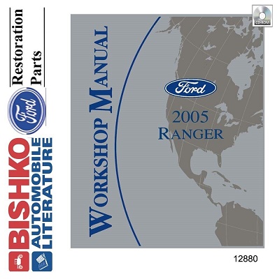 2005 Ford Ranger Factory Service Manual Reproduction - CD-ROM