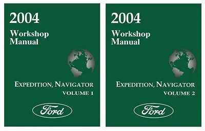 2004 Ford Expedition & Lincoln Navigator Factory Service Manual Reproduction