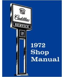 1972 Cadillac Factory Service Manual and Fisher Body Manual on CD-ROM