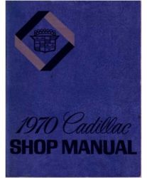 1970 Cadillac Factory Service Manual and Fisher Body Manual on CD-ROM
