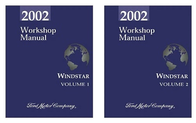 2002 Ford Windstar Factory Service Manual Reproduction
