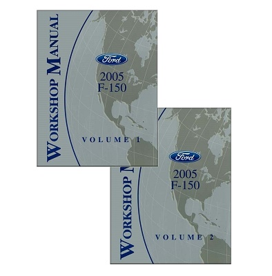 2005 Ford F-150 Factory Service Manual 2 Volume Set Reproduction
