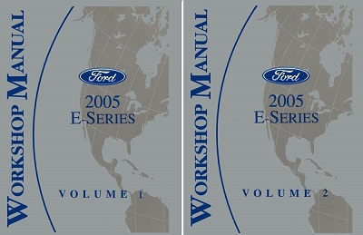 2005 Ford E Series Factory Service Manual 2 Volume Set Reproduction