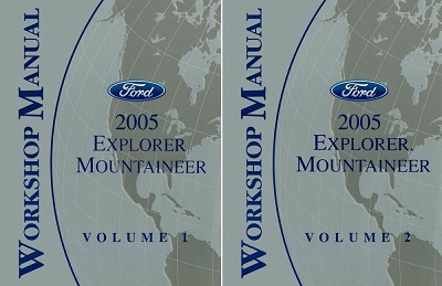 2005 Ford Explorer & Mercury Mountaineer Factory Service Manual Reproduction