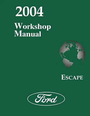 2004 Ford Escape Factory Service Manual Reproduction