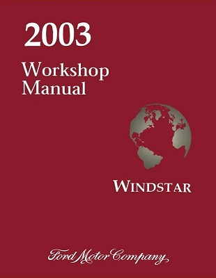 2003 Ford Windstar Factory Service Manual Reproduction