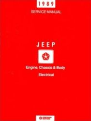 1989 Jeep Factory Shop Manual on CD-ROM - All Models