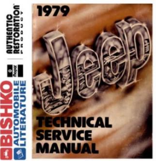 1979 Jeep (All Models) Factory Service Manual on CD-ROM