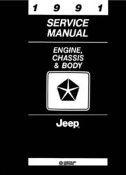 1991 Jeep (All Models) Factory Service Manual on CD-ROM