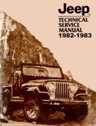 1982 - 1983 Jeep Factory Shop Manual on CD-ROM - All Models