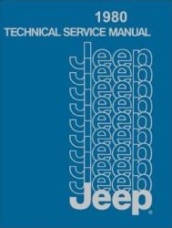 1980 Jeep (All Models) Factory Service Manual on CD-ROM