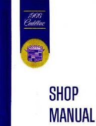 1966 Cadillac Factory Service Manual and Fisher Body Manual on CD-ROM