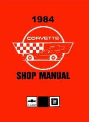 1984 Chevrolet Corvette Factory Service Manual on CD-ROM