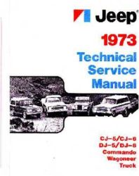 1973 Jeep (All Models) Factory Service Manual on CD-ROM