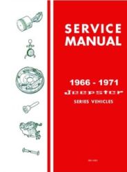 1966 - 1971 Jeep Jeepster Factory Service Manual on CD-ROM