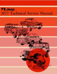 1977 Jeep (All Models) Factory Service Manual on CD-ROM