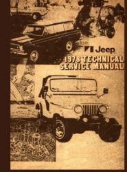 1978 Jeep (All Models) Factory Service Manual on CD-ROM