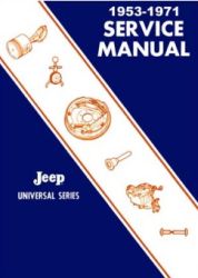 1953 - 1971 Jeep CJ and DJ Factory Service Manual on CD-ROM