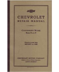 1932 Chevrolet Car and Truck Full Line Factory Chassis & Electrical Service Manual